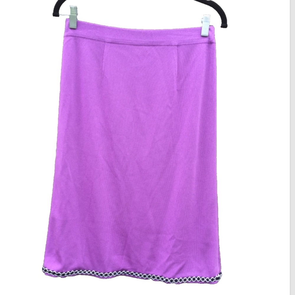 Exclusively Misook Lavender Skirt - Picture 1 of 7